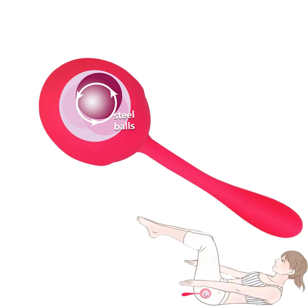 Wireless Kegel balls vibrator with 16-speed silicone vibrating egg, designed for vaginal tightening and pelvic floor exercise.