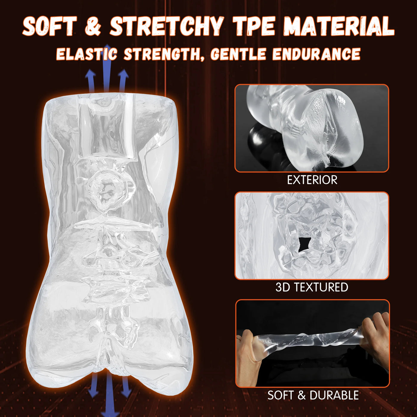 Soft vagina masturbator cup for men, featuring foaming realistic penis sucking and a pocket pussy blowbot design for enhanced pleasure