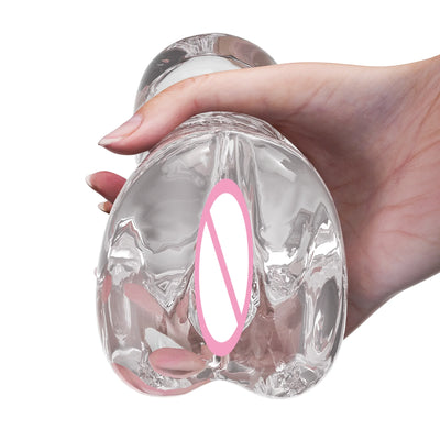 Soft vagina masturbator cup for men, featuring foaming realistic penis sucking and a pocket pussy blowbot design for enhanced pleasure